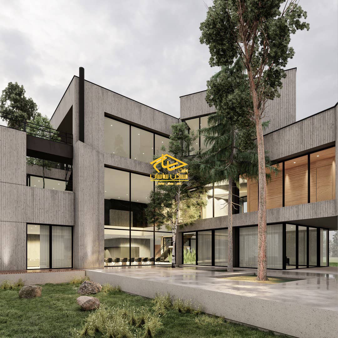 خريد ويلا در چلك ٢٥٠٠ متر ٨ خواب فول امكانات