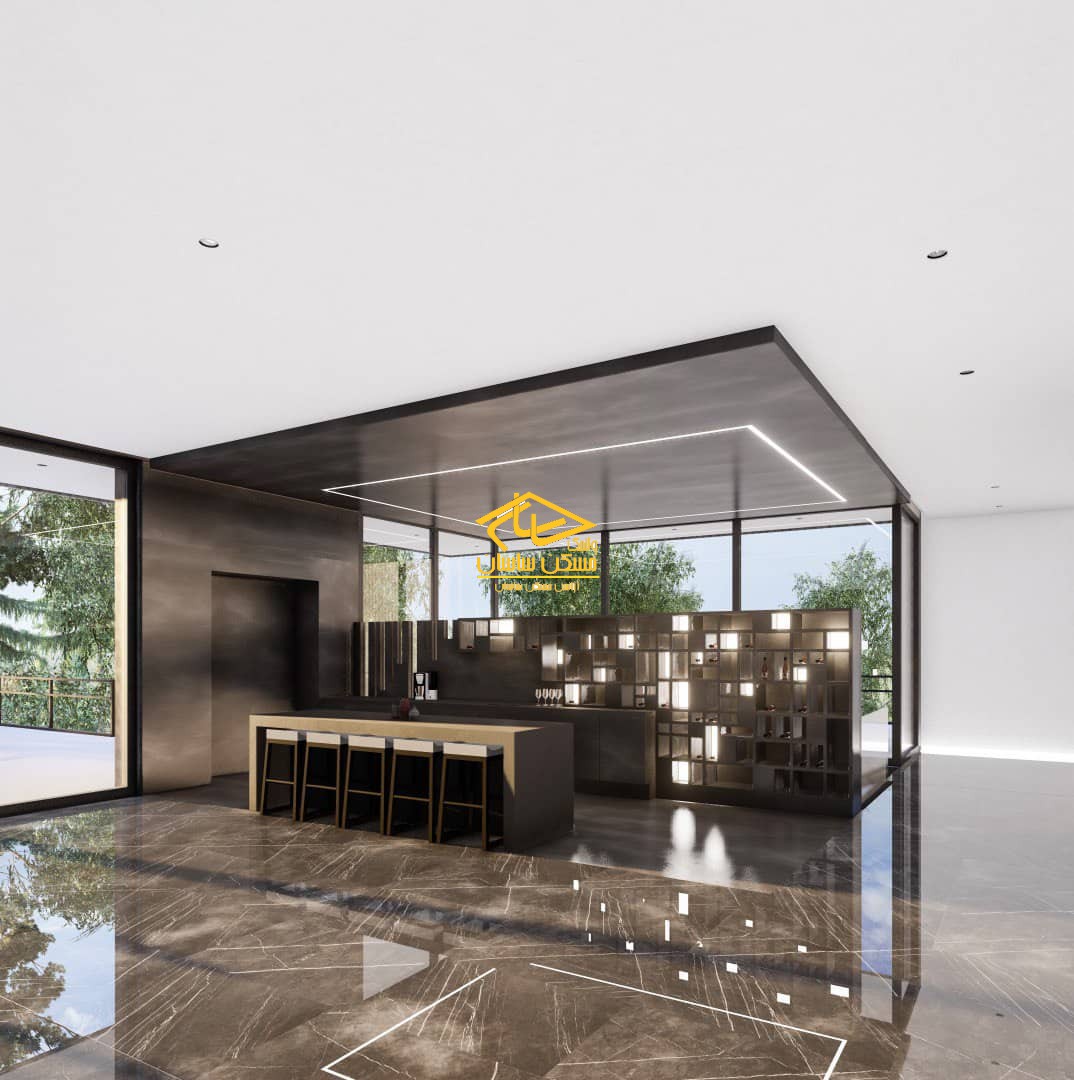 خريد ويلا در چلك ٢٥٠٠ متر ٨ خواب فول امكانات