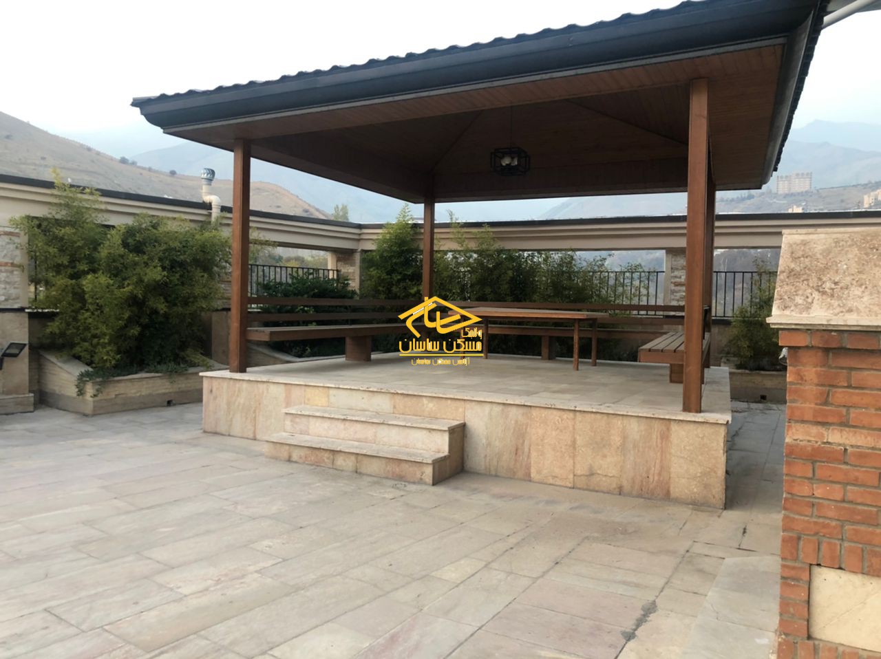 خريد آپارتمان در اوين ١٠٥ متر ٢ خواب خوش نقشه ويو ابدي در برج ديبا