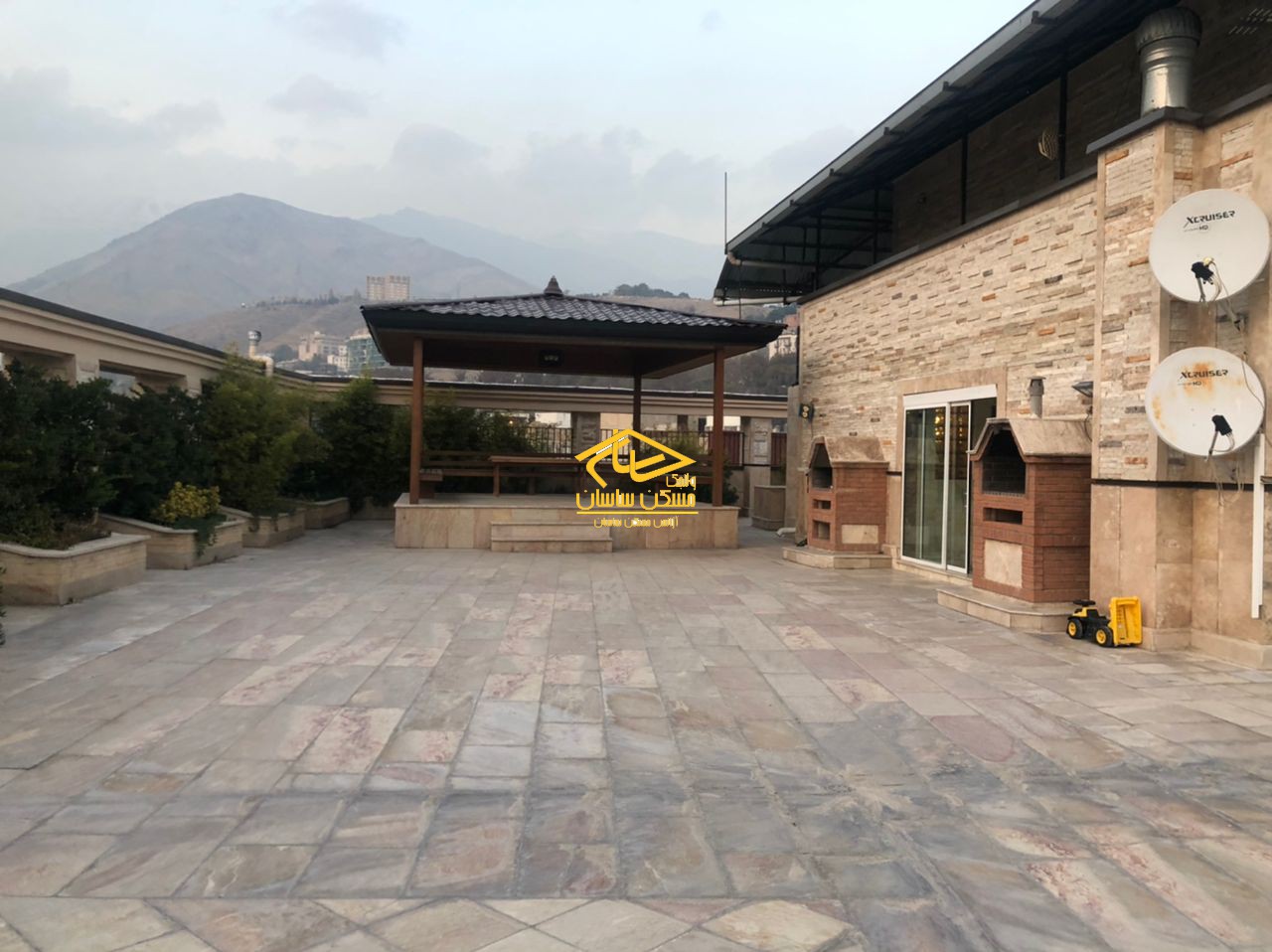 خريد آپارتمان در اوين ١٠٥ متر ٢ خواب خوش نقشه ويو ابدي در برج ديبا