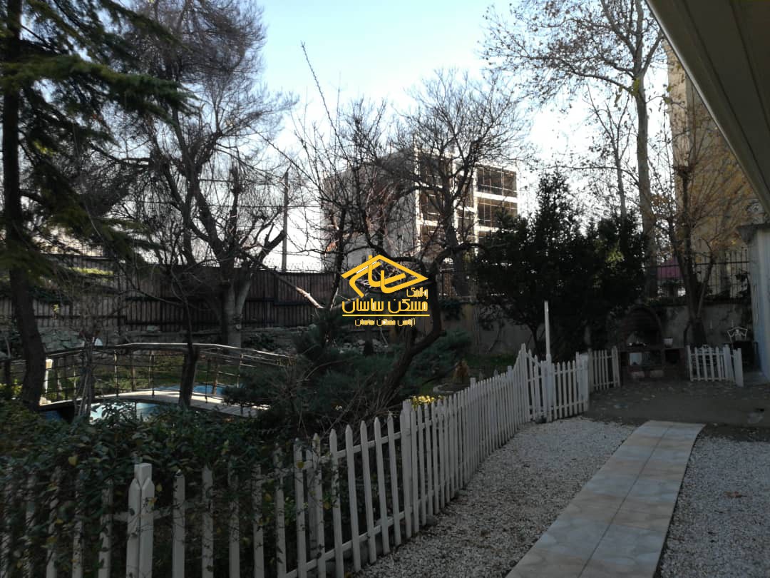 اجاره ويلا در اوين ٣٨٠ متر ٨ خواب با حياط مشجر مناسب كار در خيابان هشترودي