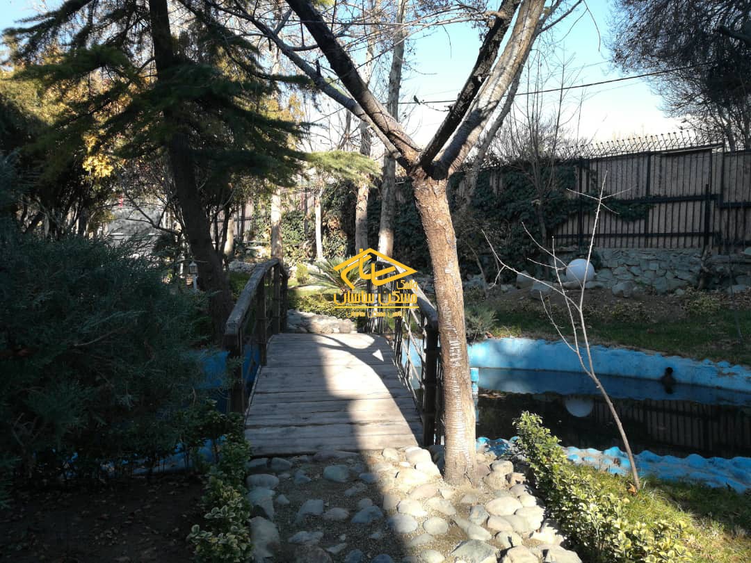 اجاره ويلا در اوين ٣٨٠ متر ٨ خواب با حياط مشجر مناسب كار در خيابان هشترودي