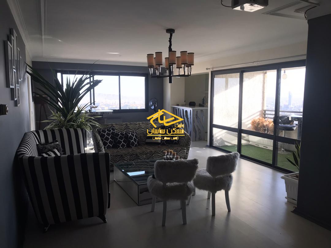 اجاره آپارتمان در الهيه ١٧٠ متر ٣ خواب خوش نقشه بازسازي شده طبقات بالا در مجتمع مسكوني الهيه