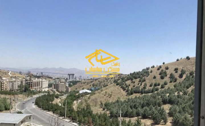 فروش آپارتمان در دركه ١٤٠ متر ٢ خواب خوش نقشه ويو بي نظير فول امكانات در برج باغ دركه