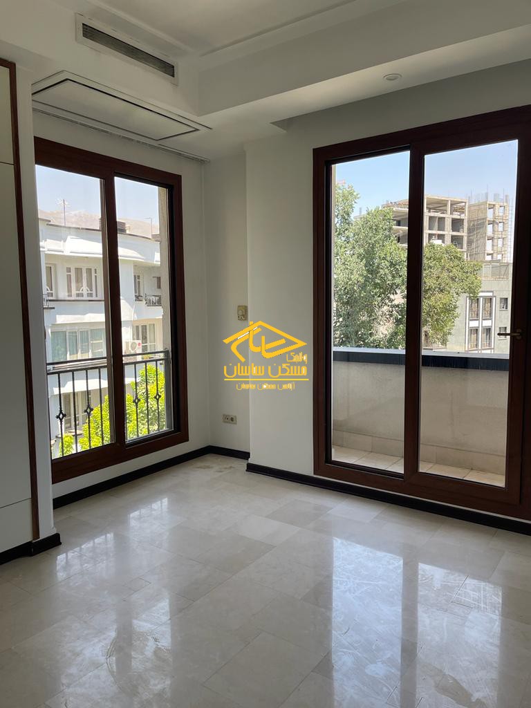 اجاره آپارتمان در فرشته ١٢٥ متر ٢ خواب خوش نقشه طبقات بالا ويو بي نظير در خيابان حسابي