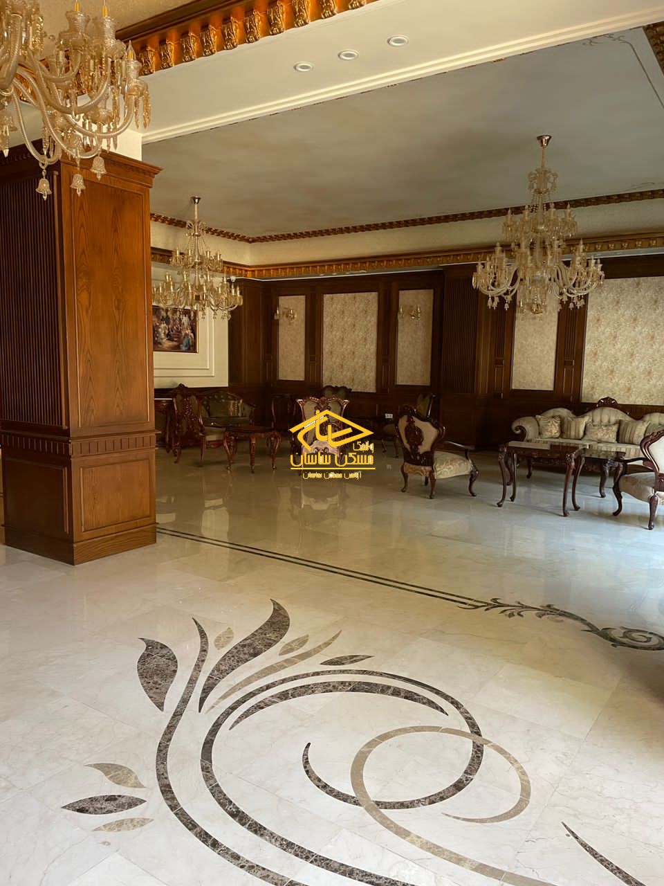 اجاره آپارتمان در فرشته ٢٩٠ متر ٤ خواب خوش نقشه تكواحدي دسترسي عالي در فرعي دنج