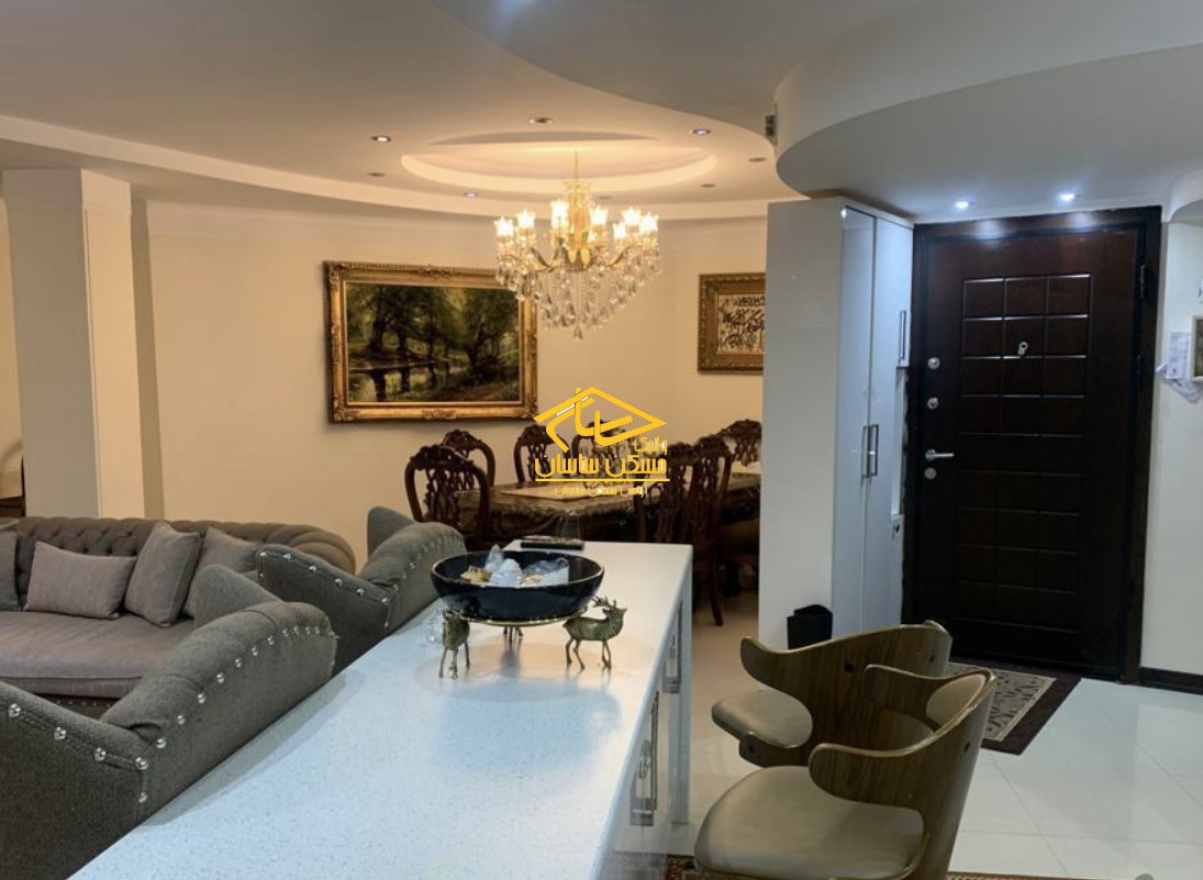 خريد آپارتمان در اوين ١٤٠ متر ٢ خواب خوش نقشه طبقات بالا فول امكانات دسترسي عالي بسيار شيك در خيابان هشترودي