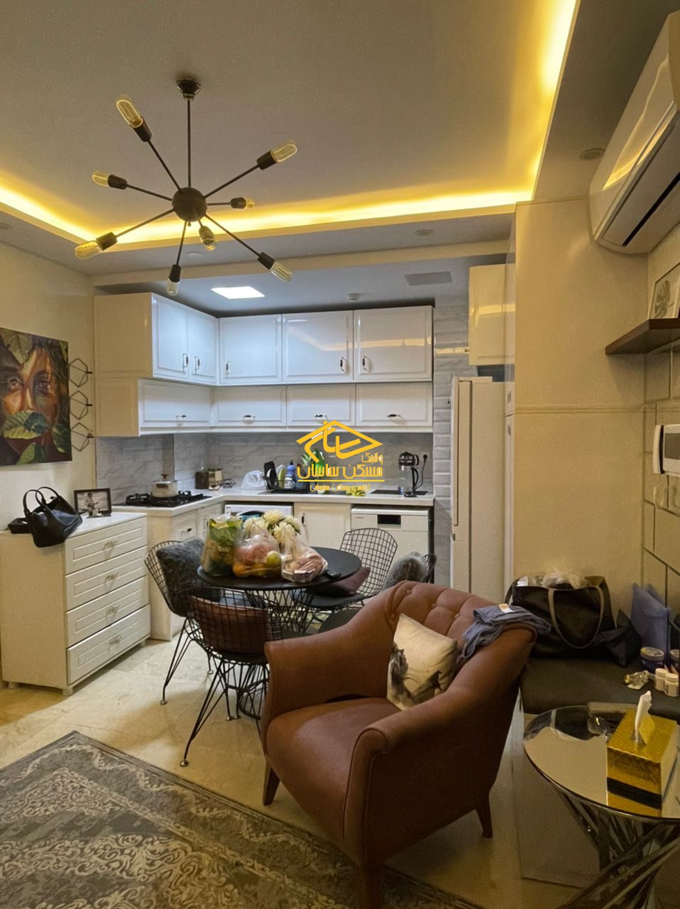 خريد آپارتمان در نياوران ٥٠ متر ١ خواب خوش نقشه تكواحدي مناسب سرمايه گذاري و سكونت