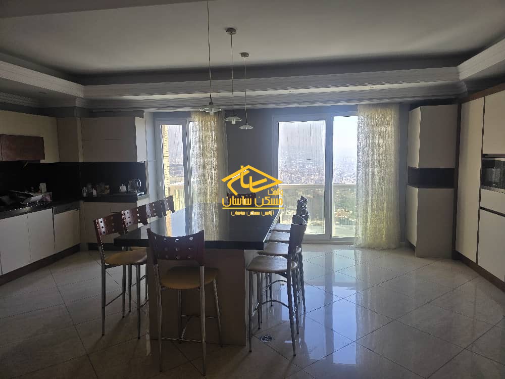 اجاره آپارتمان در الهیه 370 متر 3 خواب خوش نقشه ویو بی نظیر تراس قابل چیدمان دسترسی عالی در برج سهند