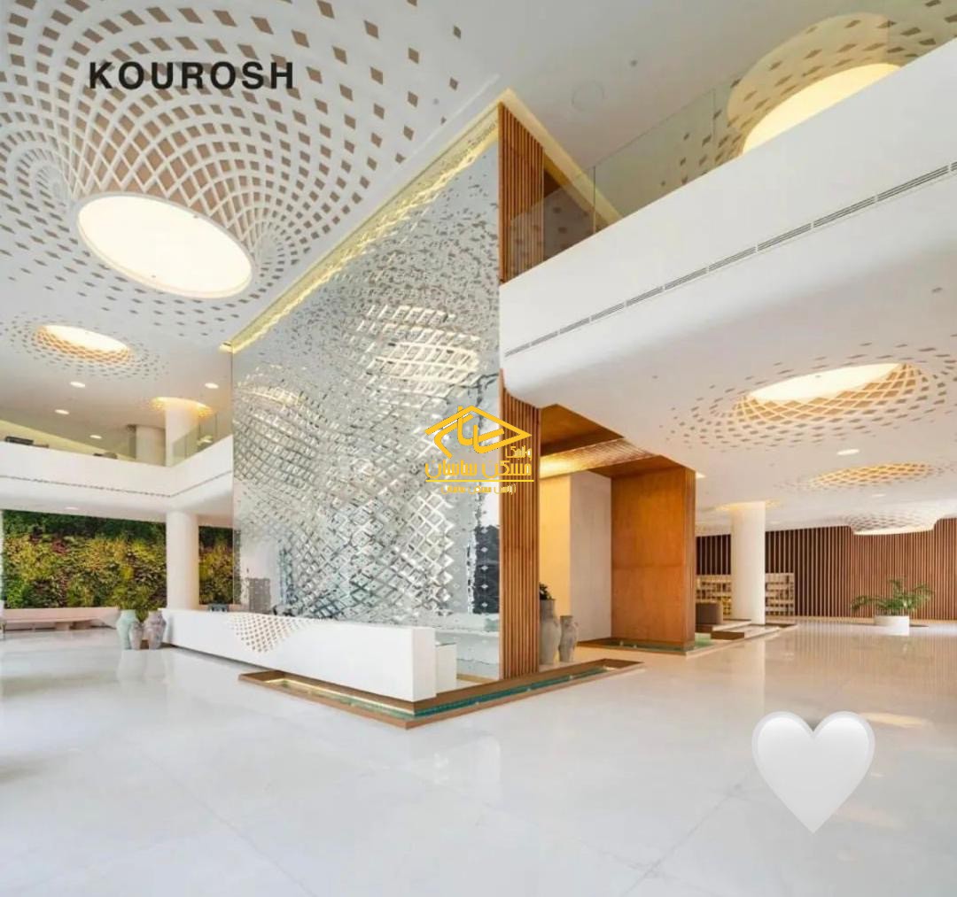 اجاره آپارتمان در درکه 110 متر 2 خواب خوش نقشه فول امکانات طبقات بالا چشم انداز زیبا در برج باغ کوروش