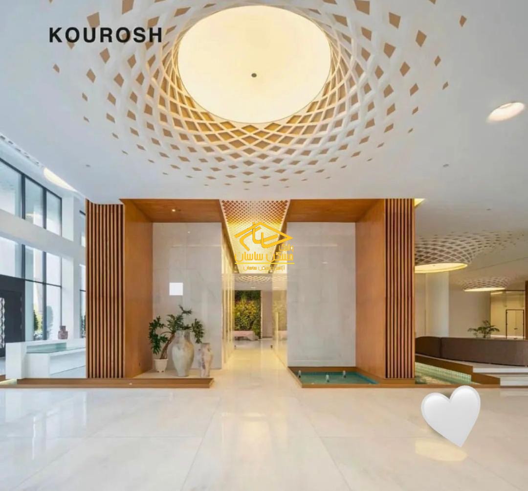 اجاره آپارتمان در درکه 110 متر 2 خواب خوش نقشه فول امکانات طبقات بالا چشم انداز زیبا در برج باغ کوروش