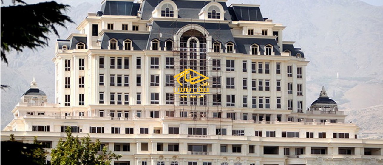 اجاره آپارتمان در فرشته ٣٥٠ متر ٣ خواب مستر مبله طلقات بالا ويو بي نظير تراس قابل چيدمان در برج چناران پارك