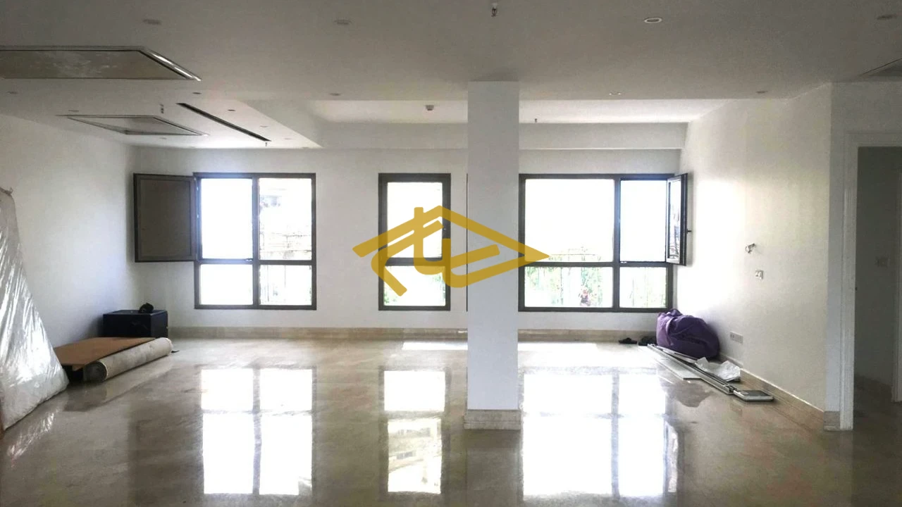 اجاره دفتر کار با سند اداری در زعفرانیه – ۱۷۰ متر، دو پارکینگ و لابی من