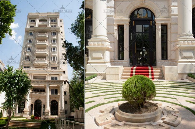 رهن آپارتمان 103 متری در برج باغ لاکچری در اوین