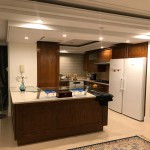 اجاره آپارتمان در ولنجك ١٣٠ متر ٢ خواب خوش نقشه شيك مبله دسترسي عالي در برج كاسپين